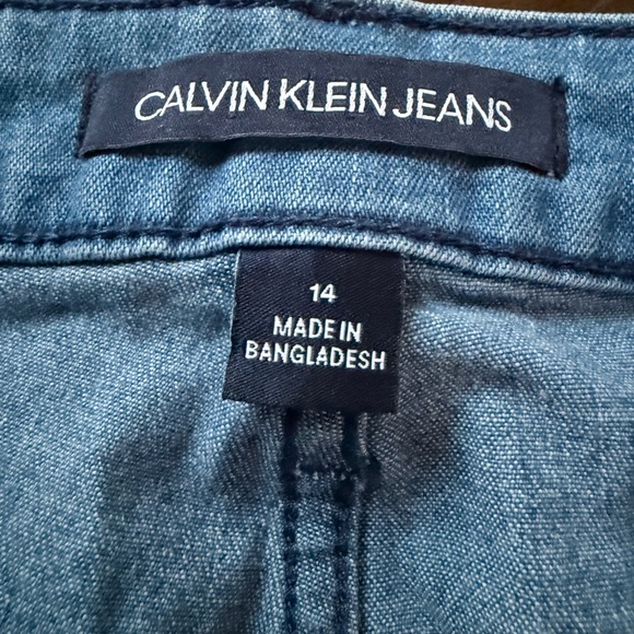 Light Blue Denim Skirt - Picture 4 of 5